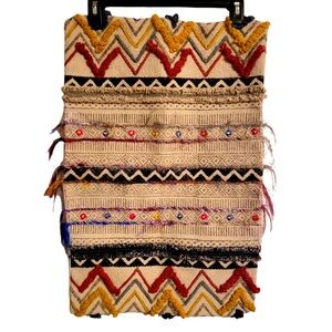 Standard size decorative pillow case.
